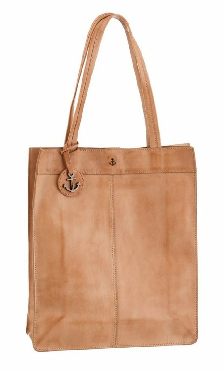 Bild 1 von HARBOUR 2nd Shopper Elbe 1, aus Leder mit typischen Marken-Anker-Label und Schmuckanhänger