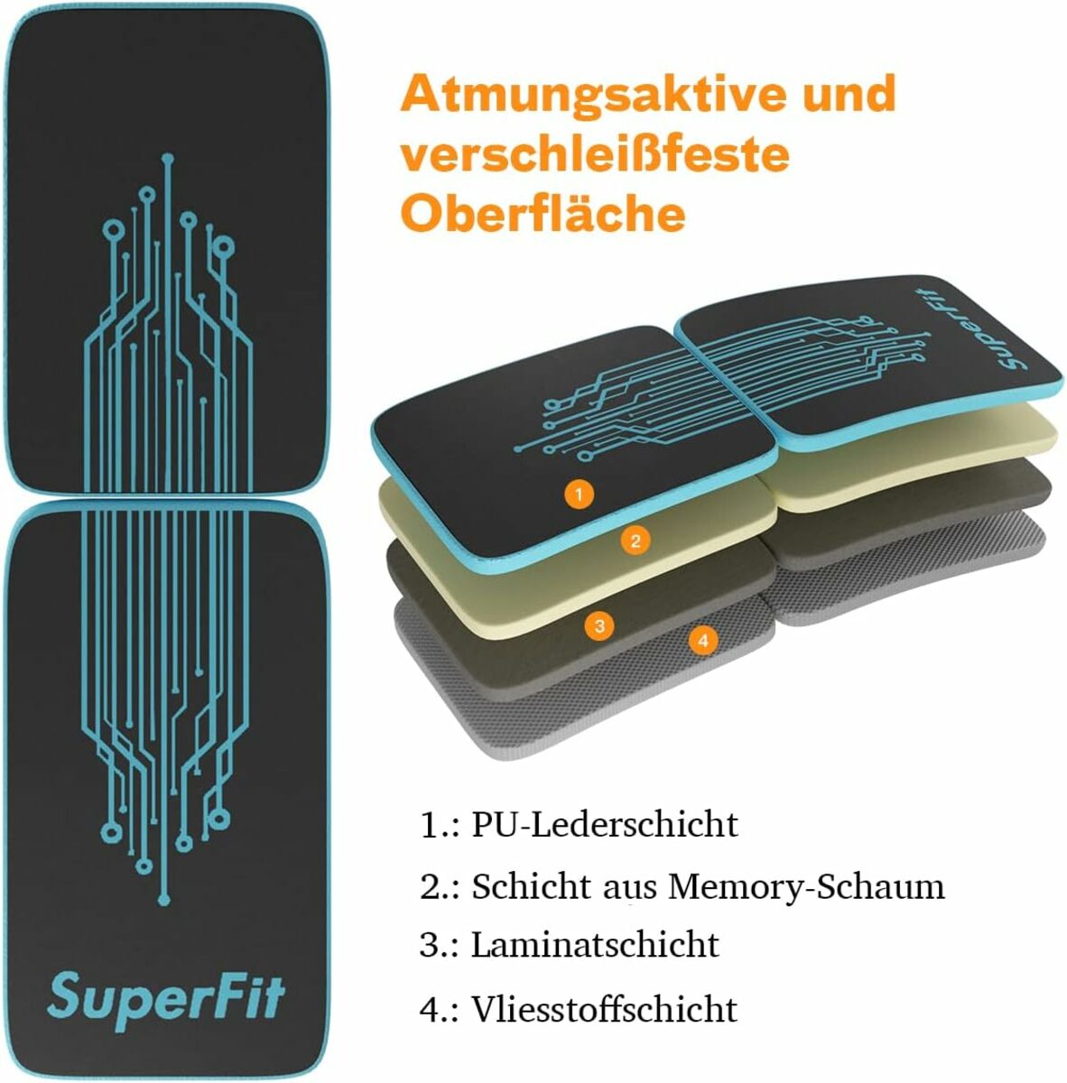 Bild 4 von COSTWAY Sit Up Bank klappbar, Ab Bauchtrainer Bench