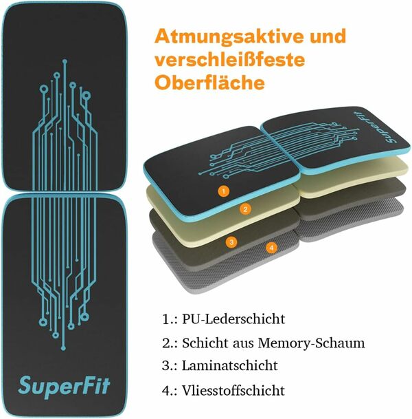 Bild 4 von COSTWAY Sit Up Bank klappbar, Ab Bauchtrainer Bench