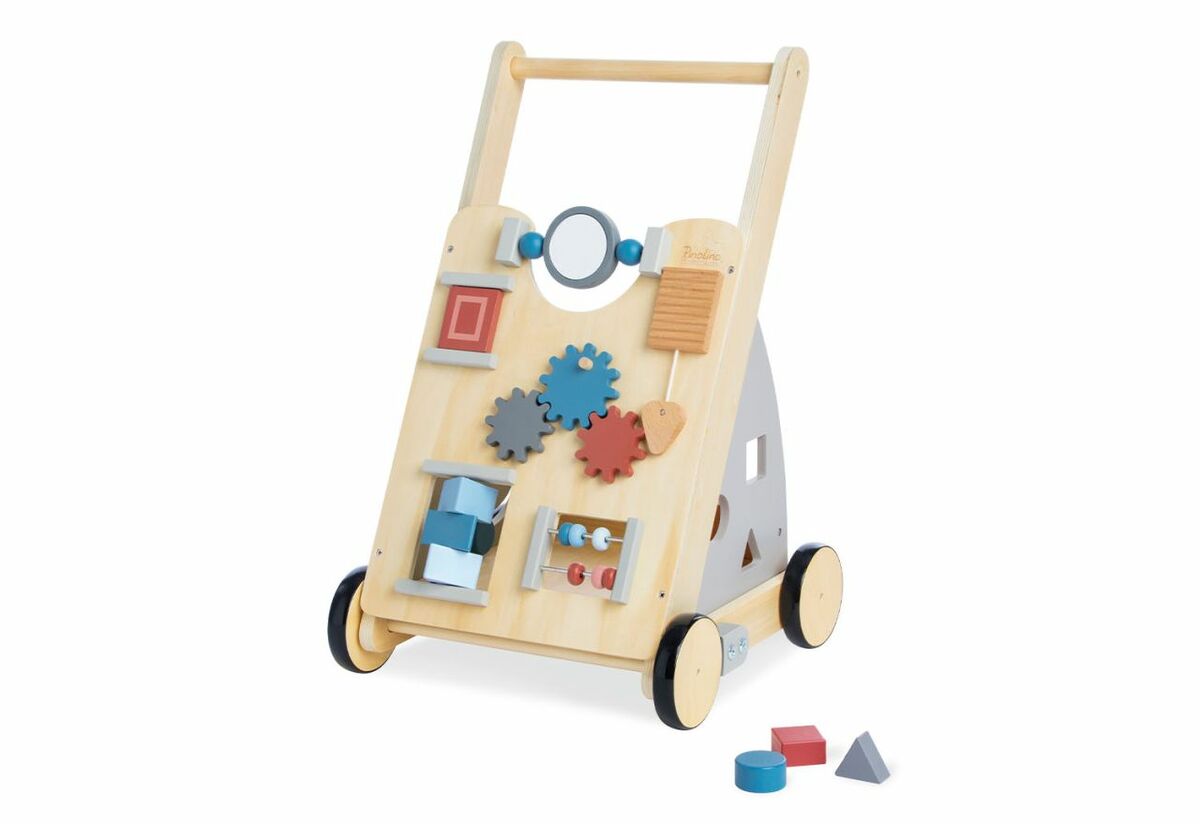 Bild 1 von Pinolino Activity-Lauflernwagen grau (mit FSC) Kinderlaufhilfe