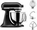 Bild 1 von KitchenAid Küchenmaschine 5KSM125EBM SCHWARZ MATT, 300 W, 4,8 l Schüssel