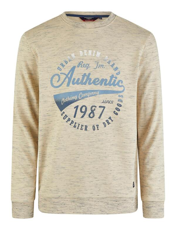 Bild 1 von Eagle No. 7 - Meliertes Sweatshirt mit Frontprint