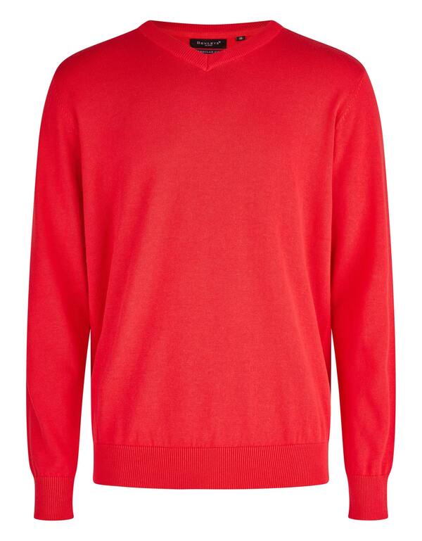 Bild 1 von Bexleys man - Basic Pullover mit V-Ausschnitt