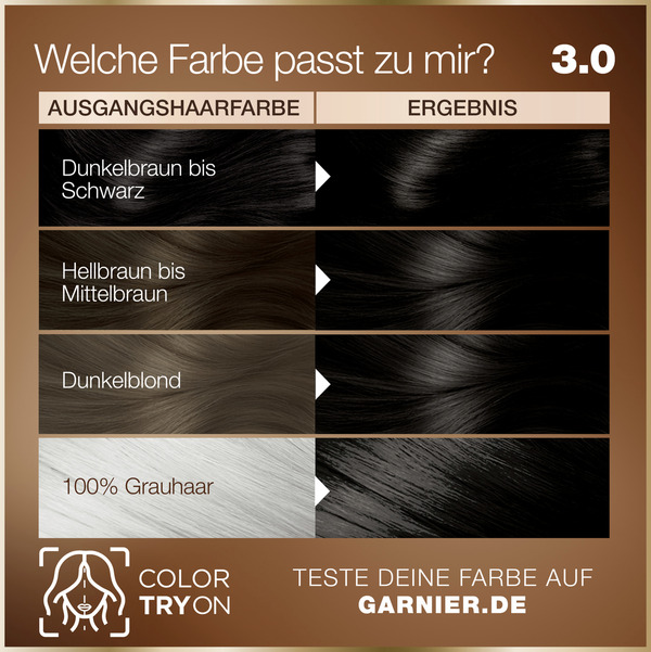 Bild 3 von Garnier GOOD dauerhafte Haarfarbe 3.0 Dunkles Schokobraun