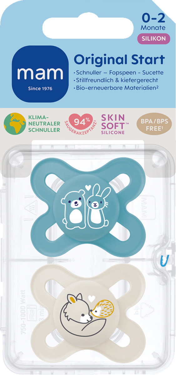 Bild 1 von MAM MAM Original Start Silikon 0-2 blue