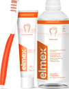 Bild 1 von elmex Interdental Zahnbürste mittel + Kariesschutz Zahnpasta + Kariesschutz Zahnspülung