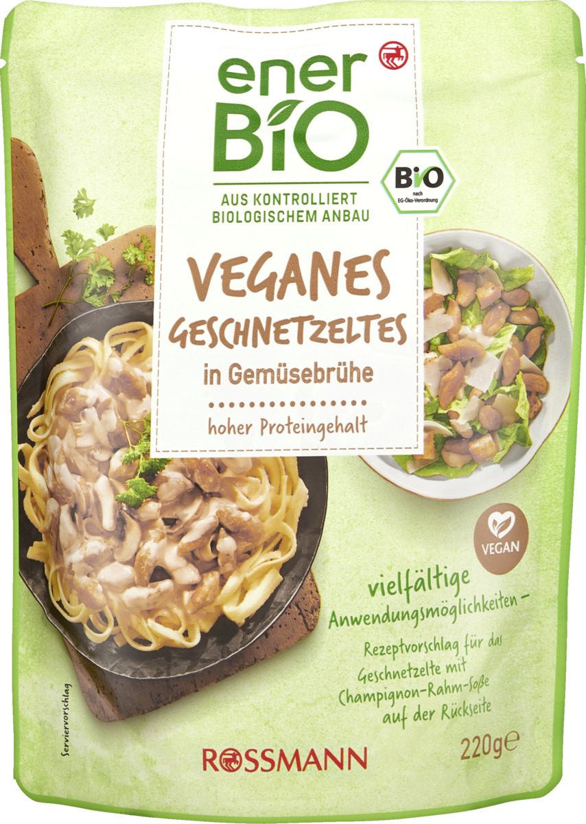 Bild 1 von enerBiO Veganes Geschnetzeltes