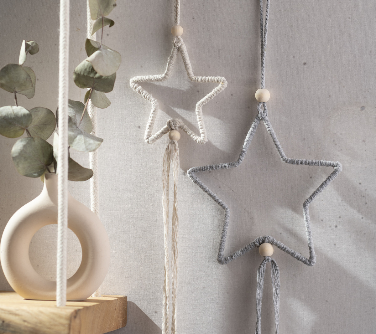 Bild 3 von IDEENWELT Makramee-Bastelset Sterne