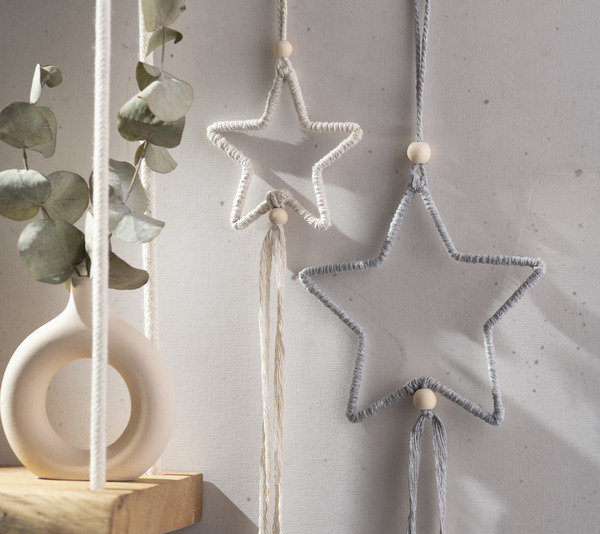 Bild 3 von IDEENWELT Makramee-Bastelset Sterne