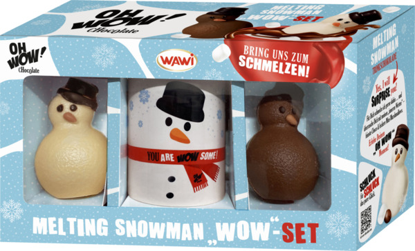 Bild 1 von WAWI Trinkschokolade Melting Snowman Geschenkset