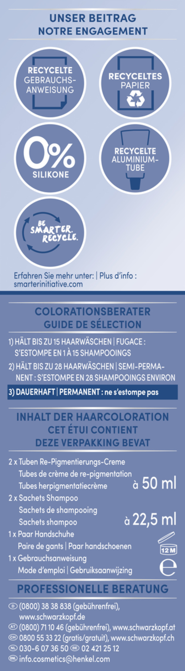 Bild 2 von Schwarzkopf RE-NATURE MEN Haarcoloration Dunkel