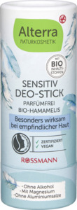 Alterra NATURKOSMETIK Sensitiv Deo-Stick Bio-Hamamelis