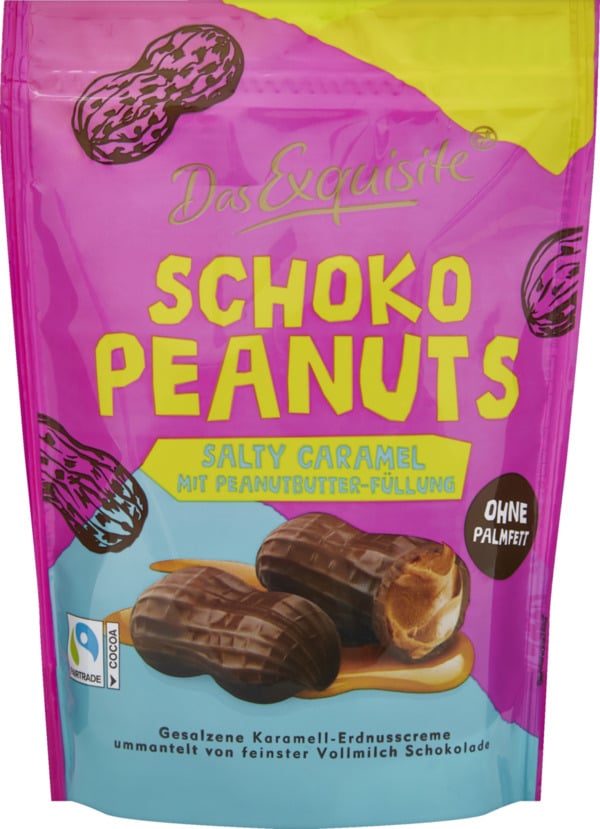 Bild 1 von Das Exquisite Schoko-Peanuts Salty Caramel mit Peanutbutter-Füllung