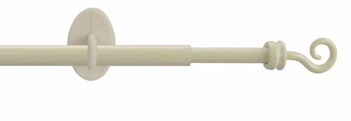 Bild 1 von Bella Casa Bistrostange, Scheibengardinenstange  Spirale 8 mm Ø, creme-weiß, ausziehbar 80-140 cm