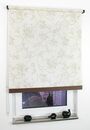 Bild 1 von Bella Casa Seitenzugrollo Dekor Ranken, beige, 180 x 60 cm