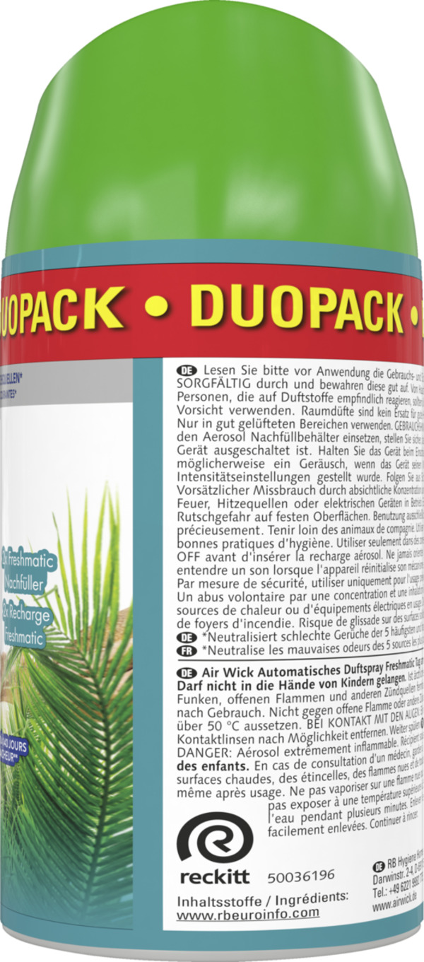 Bild 2 von Air Wick Freshmatic Max Nachfüller DUO Tag am Meer