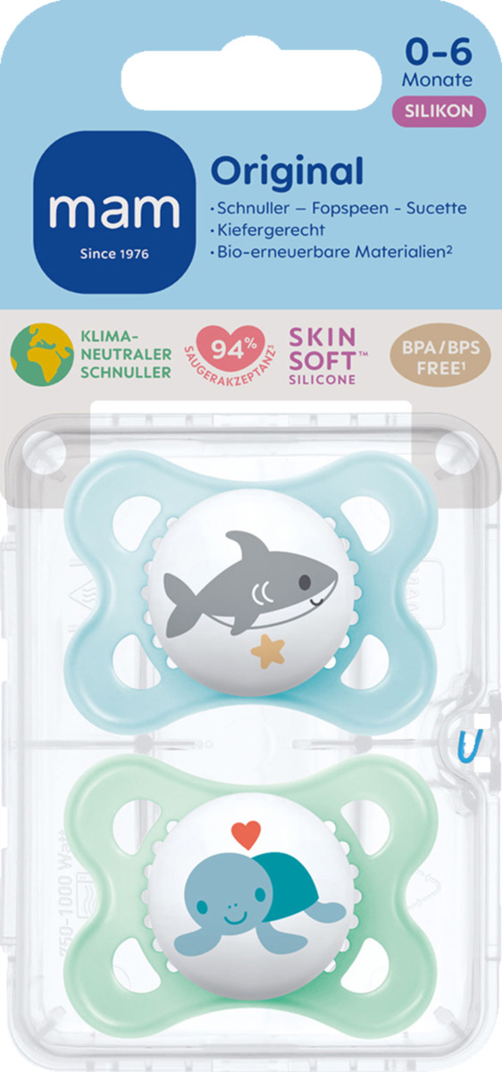 Bild 1 von MAM MAM Original Silikon 0-6 blue