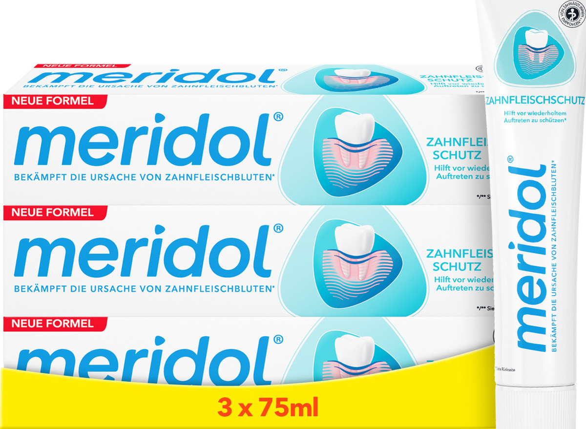 Bild 1 von meridol Multipack Zahnpasta