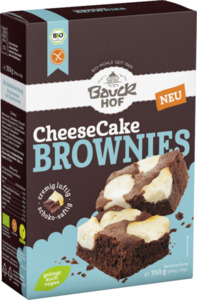 Bauckhof Bio Cheesecake Brownies Backmischung