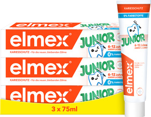 elmex Multipack Junior Zahnpasta 6-12 Jahre