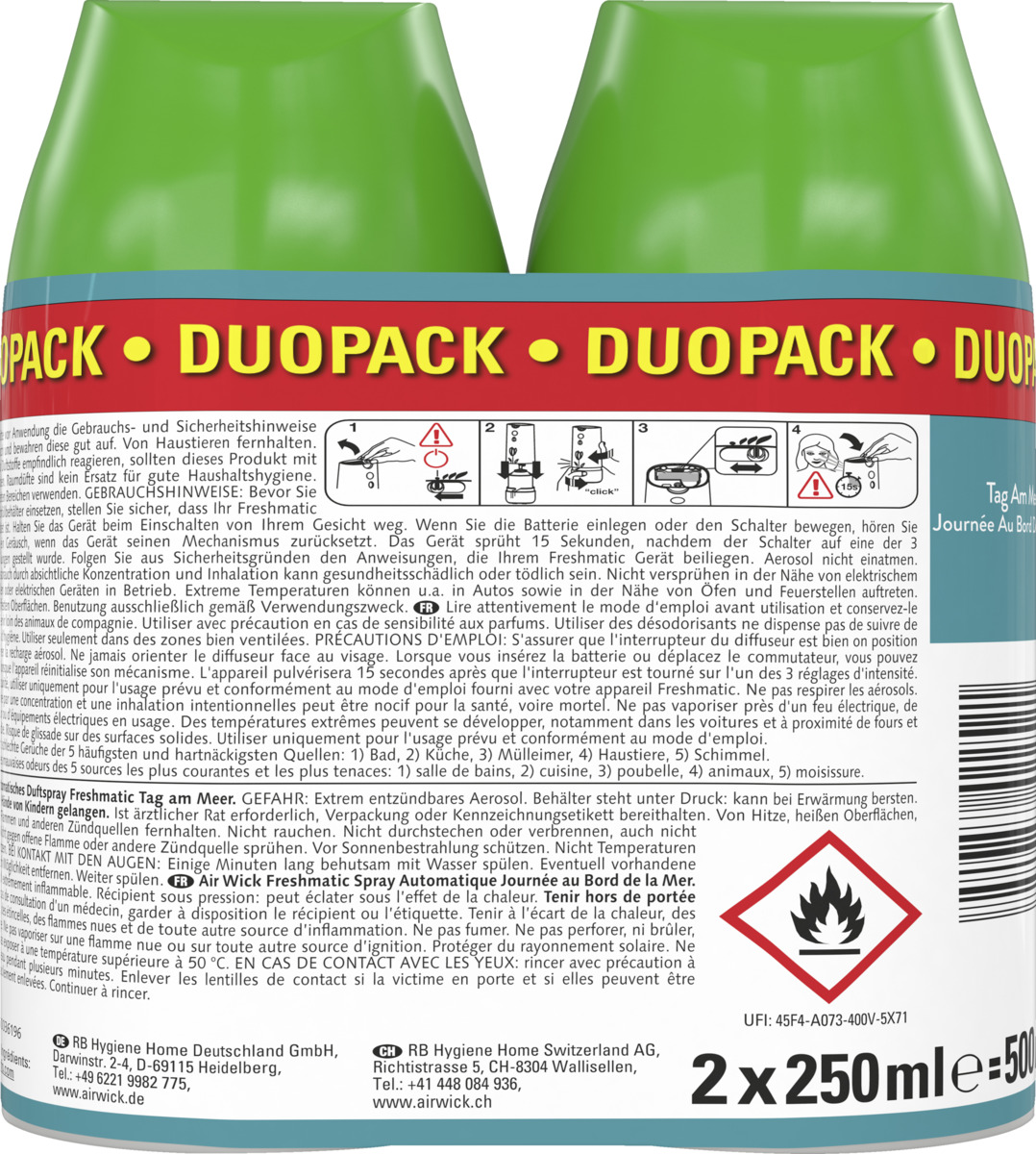 Bild 4 von Air Wick Freshmatic Max Nachfüller DUO Tag am Meer