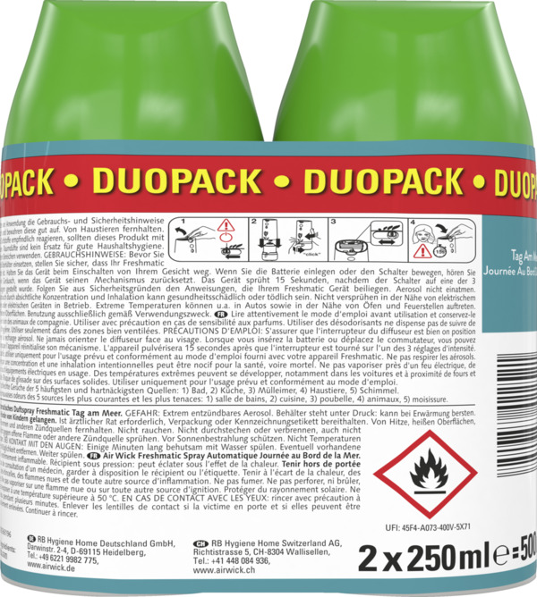 Bild 4 von Air Wick Freshmatic Max Nachfüller DUO Tag am Meer