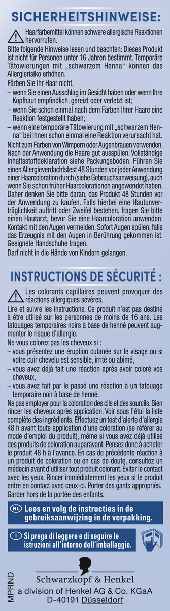 Bild 1 von Schwarzkopf RE-NATURE MEN Haarcoloration Dunkel