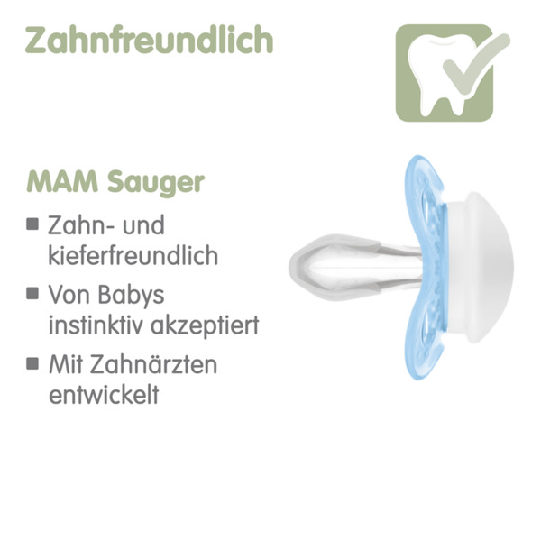 Bild 3 von MAM MAM Original Silikon 0-6 blue