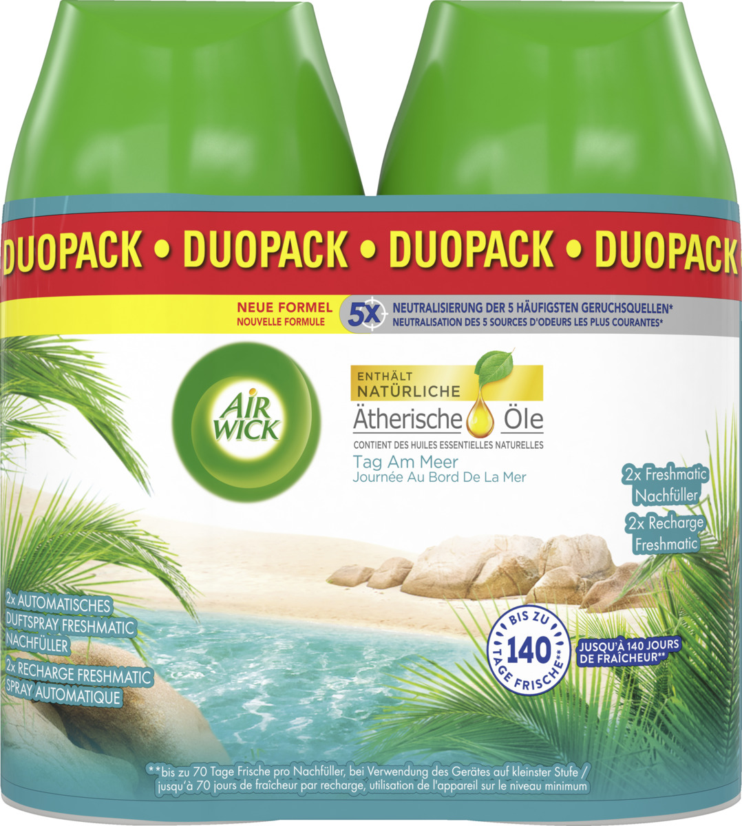 Bild 1 von Air Wick Freshmatic Max Nachfüller DUO Tag am Meer