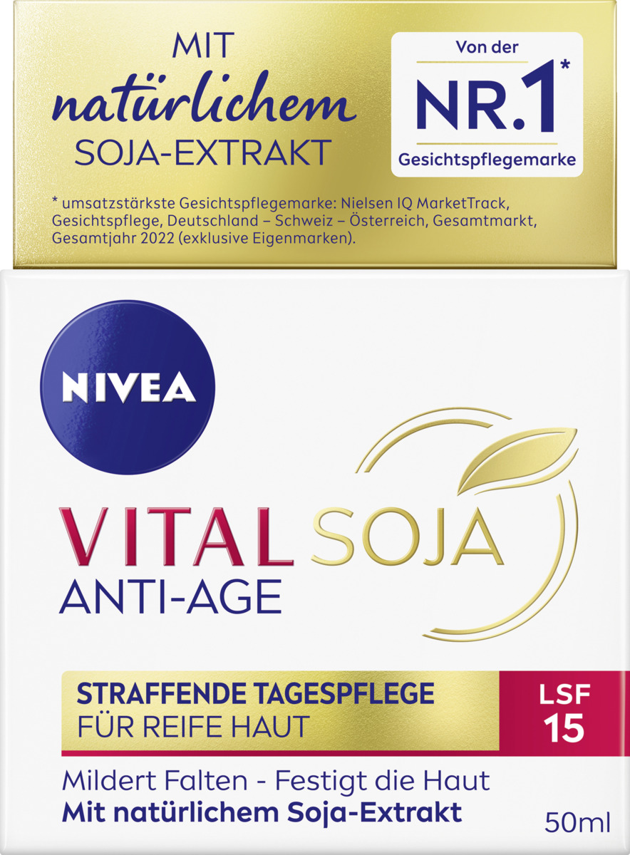 Bild 1 von NIVEA VITAL Soja Anti-Age Straffende Tagespflege LSF 15