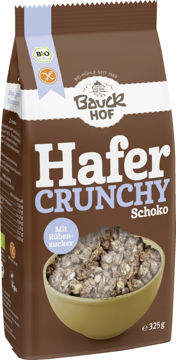 Bild 1 von Bauckhof Bio Hafer Crunchy Schoko