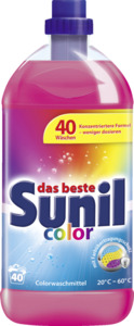 Sunil Colorwaschmittel flüssig 40 WL
