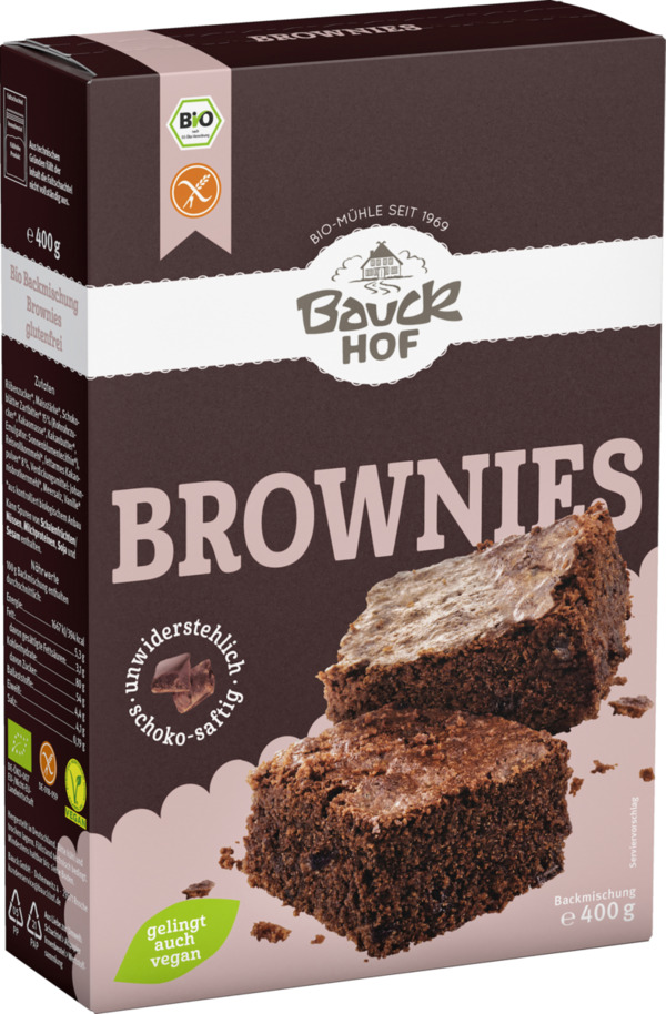 Bild 1 von Bauckhof Bio Brownies Backmischung