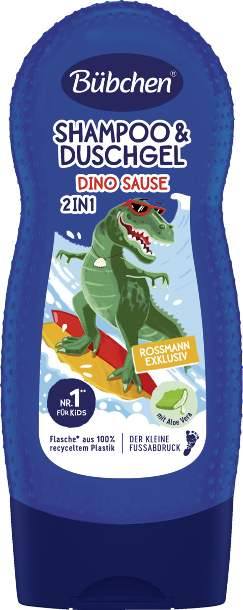 Bild 1 von Bübchen 2in1 Shampoo & Duschgel Dino Sause