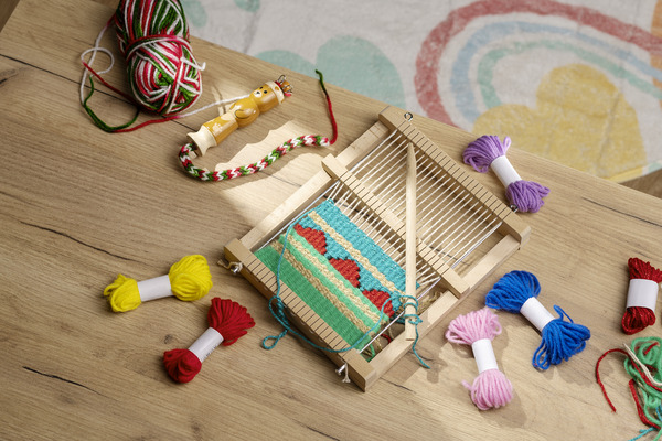 Bild 2 von IDEENWELT Holz-Webrahmen