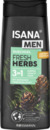 Bild 1 von ISANA MEN 3in1 Duschgel Fresh Herbs