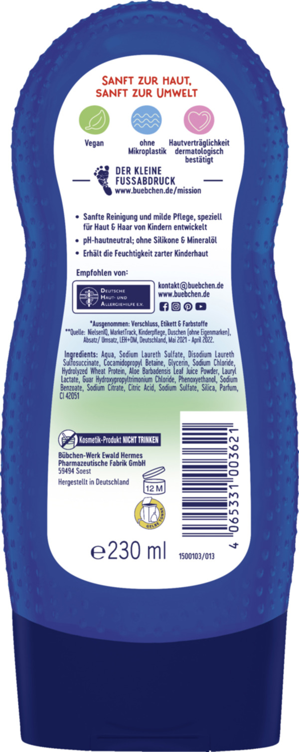 Bild 2 von Bübchen 2in1 Shampoo & Duschgel Dino Sause