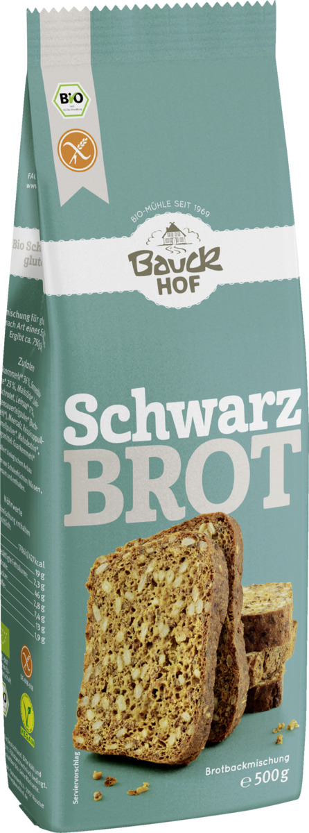 Bild 1 von Bauckhof Bio Schwarzbrot