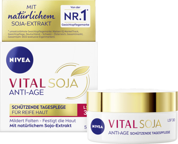 Bild 4 von NIVEA VITAL Soja Anti-Age Schützende Tagespflege LSF 30