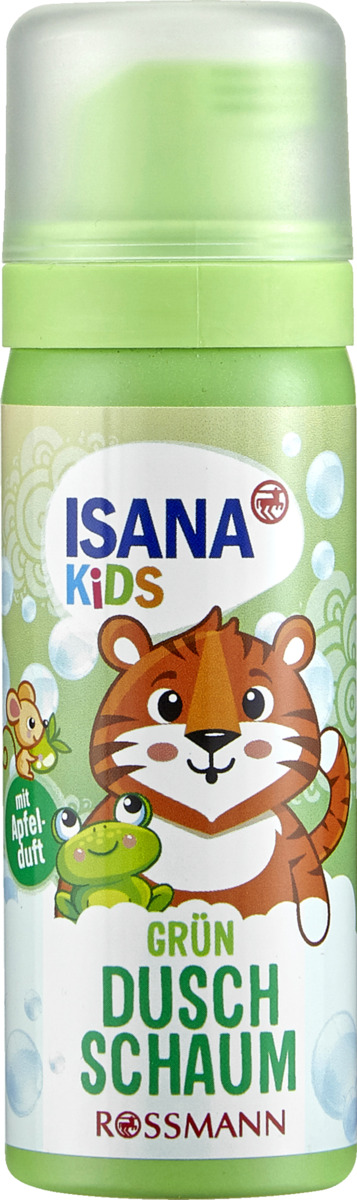 Bild 1 von ISANA Kids Duschschaum Apfel 3.98 EUR/100 ml
