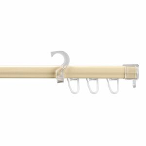 Bella Casa U-Storelaufschiene, U-Schiene, 130 cm, beige