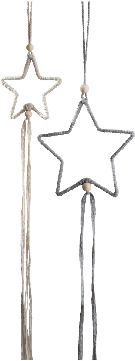 Bild 2 von IDEENWELT Makramee-Bastelset Sterne