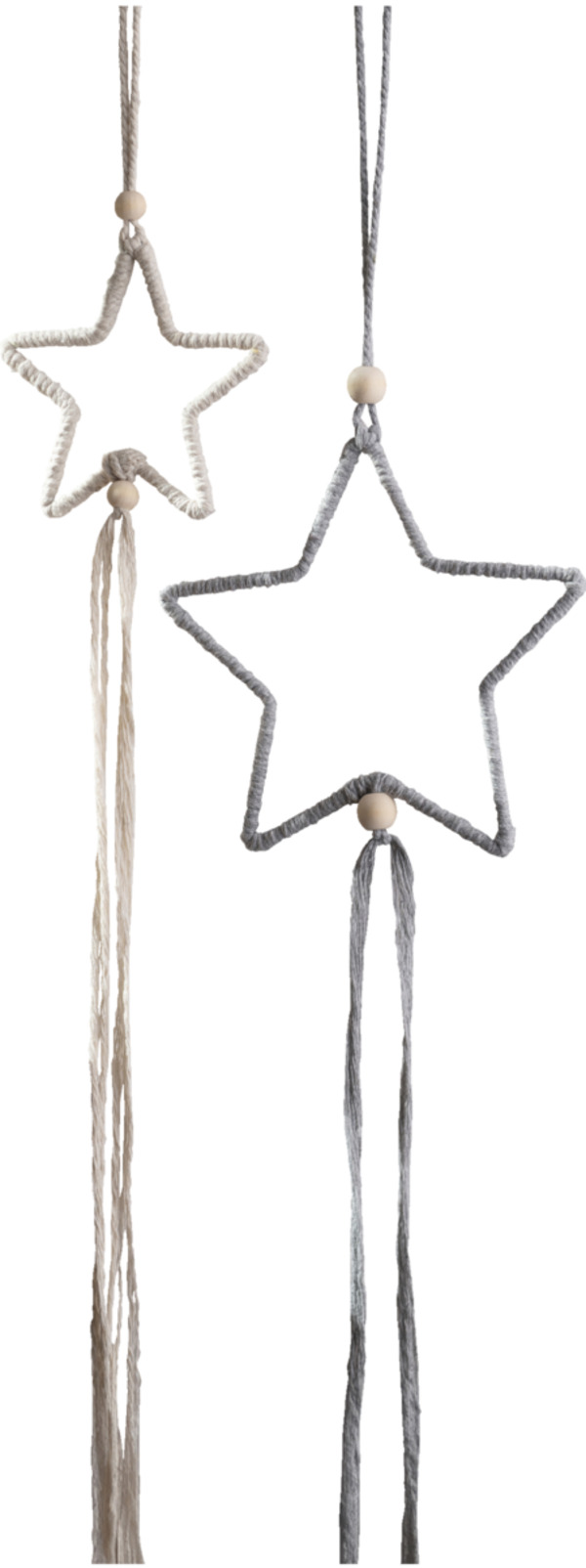 Bild 2 von IDEENWELT Makramee-Bastelset Sterne