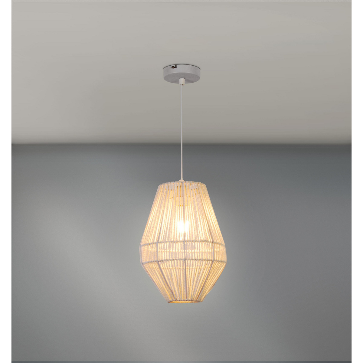 Bild 1 von Pendelleuchte 'Nature' weiß Ø  22 cm