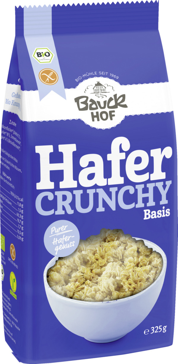 Bild 1 von Bauckhof Bio Hafer Crunchy Basis
