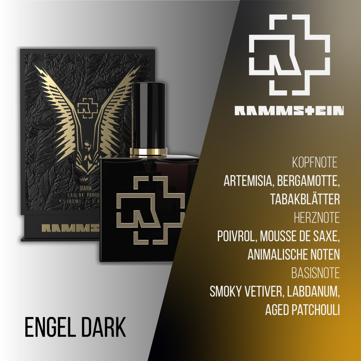 Bild 4 von Rammstein Engel Dark for Him, EdP 100 ml