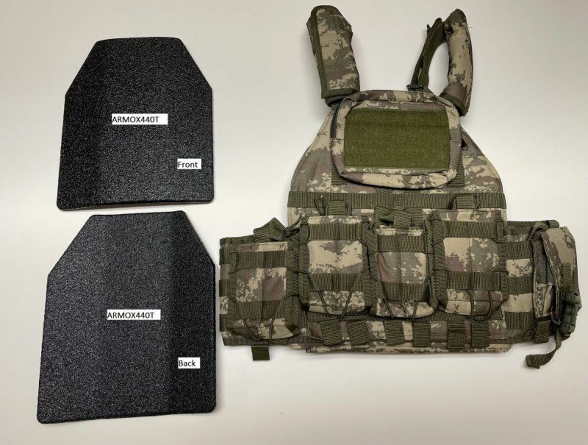 Bild 1 von BSSD Defence Komplettset Plattenträger 2x Stahlplatten Armox440T 4mm