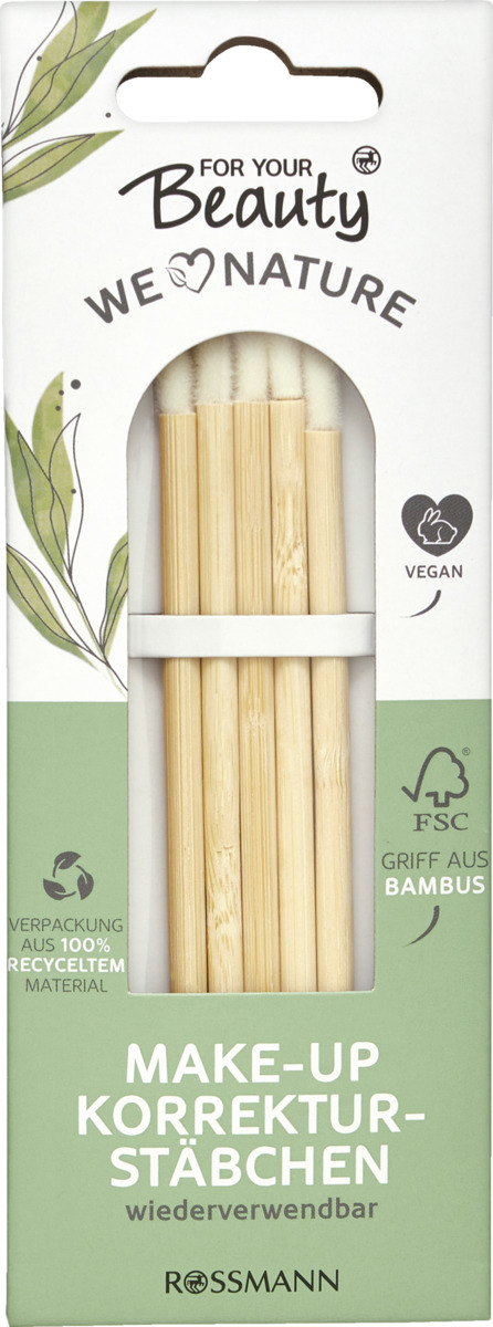 Bild 1 von FOR YOUR Beauty Make-up Korrekturstäbchen FSC, 5 Stück