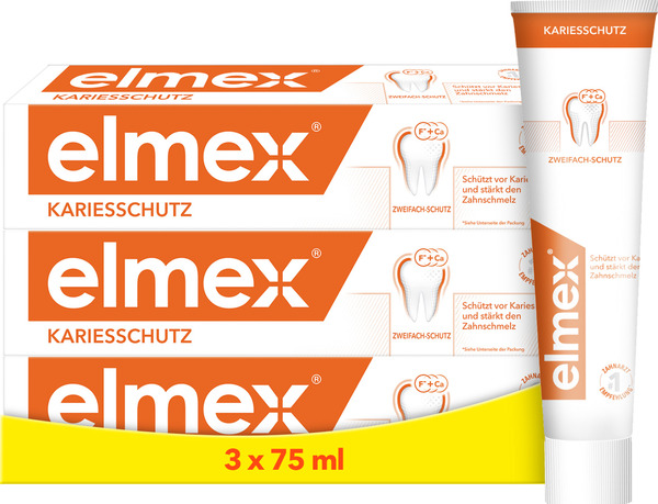 Bild 1 von elmex Multipack Kariesschutz Zahnpasta