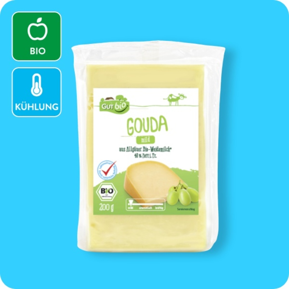 Bild 1 von Bio-Käsestück